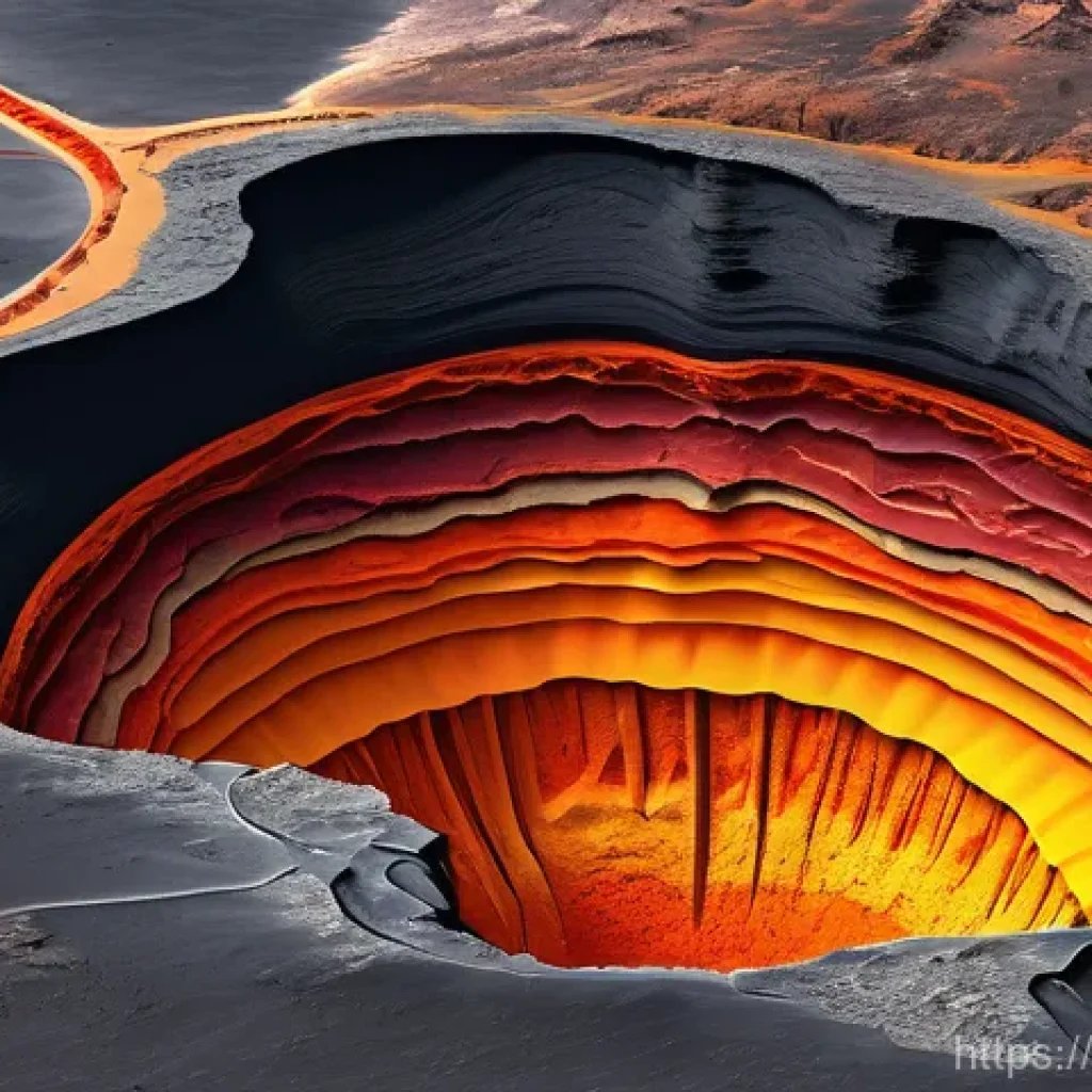 화산 활동과 마그마 이동 분석 - **Earth's Internal Symphony: Magma Chambers and Seismic Waves**
    A highly detailed, scientific il...
