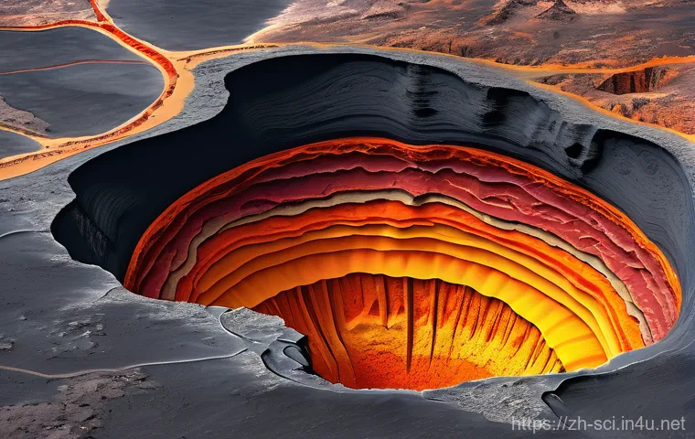 화산 활동과 마그마 이동 분석 - **Earth's Internal Symphony: Magma Chambers and Seismic Waves**
    A highly detailed, scientific il...