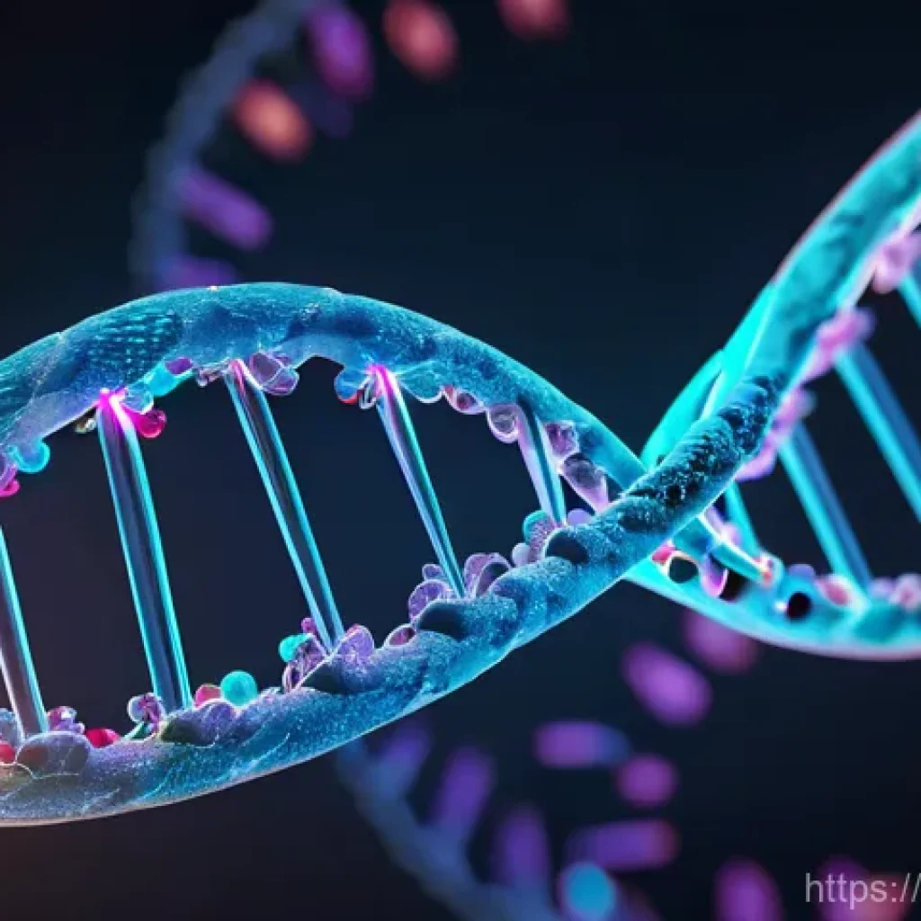 크리스퍼 유전자 가위 원리 - **The Molecular Scissors: CRISPR in Action**
A highly detailed and futuristic scientific illustr...