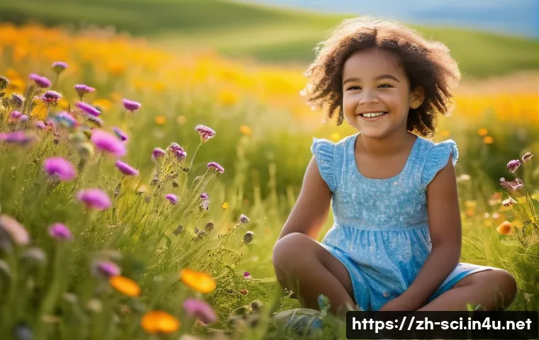 우주의 가속 팽창 원인 - **Prompt:** A young girl (approximately 6 years old) wearing a cute, colorful diaper and a playful e...